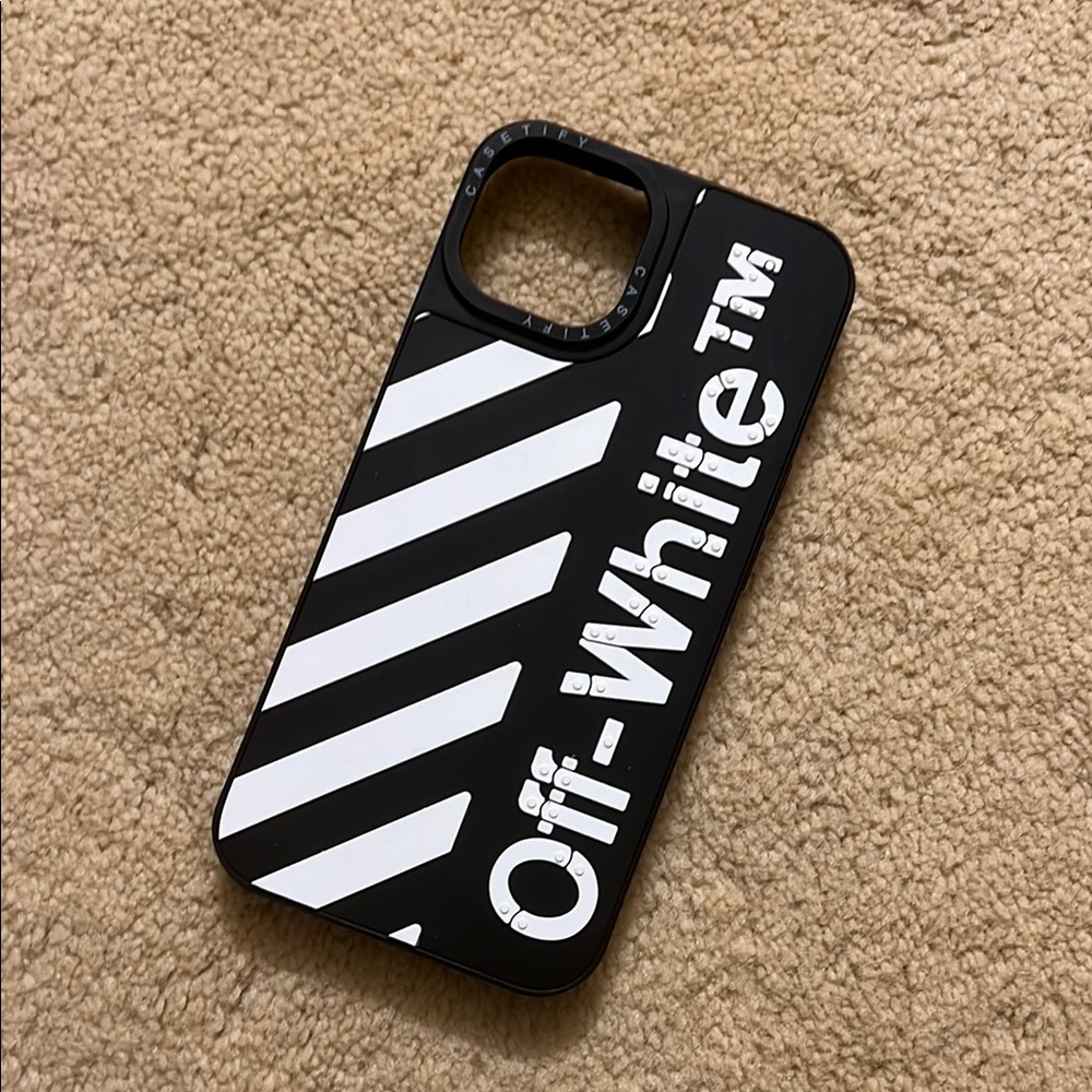 Off-White Black and White Phone Case